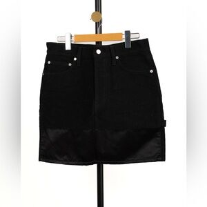 Helmut Lang Black Mini Skirt